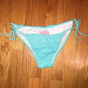 Turquoise bikini bottoms